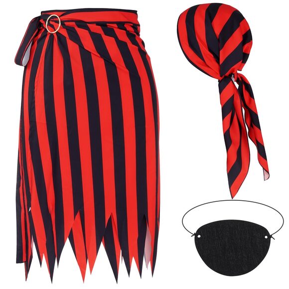 Рhnуdrеg Accessories - 3256 Pirate Costume For Renaissance Pirate Outfit With Striped
